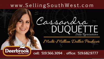 Cassandra Duquette, Realtor